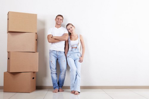 Removal team planning a house move in Plumstead