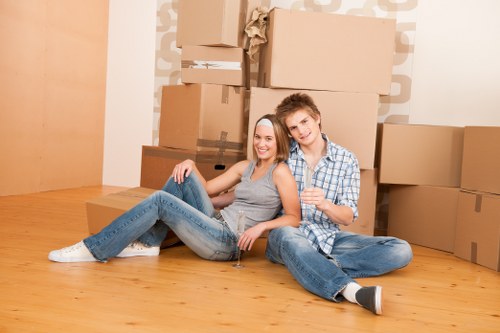 Office relocation planning in Plumstead with business equipment and furniture preparation