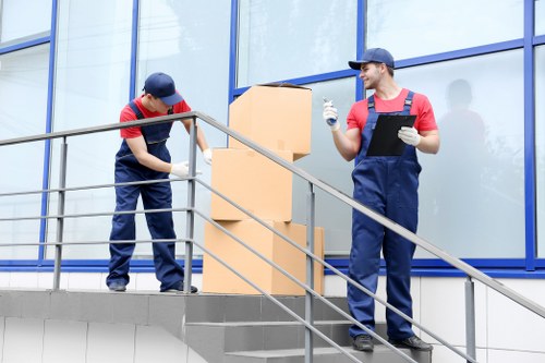 Commercial removals van support for Plumstead businesses