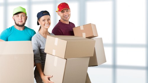 Local moving team planning access for a Plumstead property