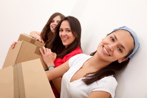 Removal van service supporting a home or office move in Plumstead