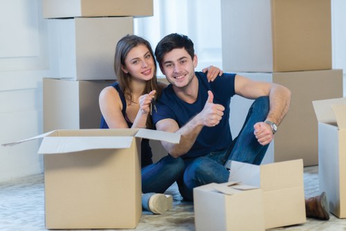 Man and van service handling a mid-sized household move in Plumstead