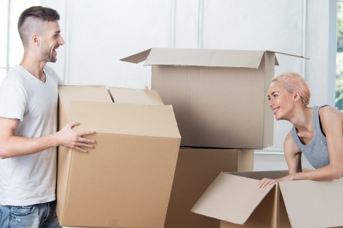 Local removals team handling a property move in Plumstead