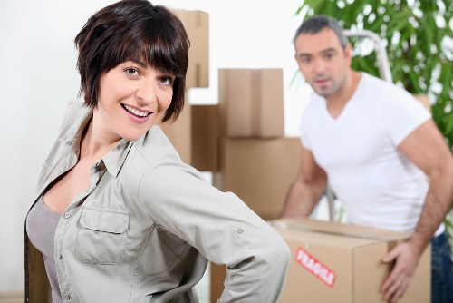 Professional movers handling furniture in Plumstead