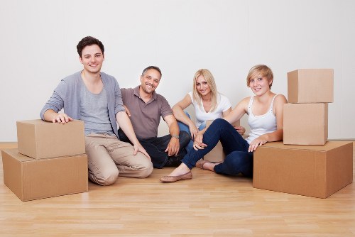 Preparing furniture for collection in a Plumstead property